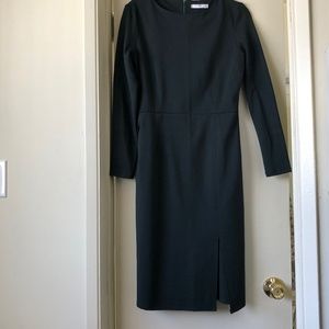 New Dark Green Mango Sheath Dress